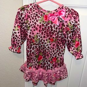 leopard boutique dress